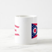 Mug Drapeau de l'Ohio (Centre)