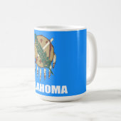 Mug Drapeau de l'Oklahoma  (Devant droit)