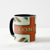 Mug Drapeau de Londres R-U (Devant gauche)