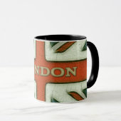 Mug Drapeau de Londres R-U (Devant droit)