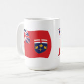 Mug Drapeau de l'Ontario (Devant gauche)