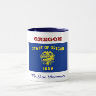 Mug Drapeau de l'Oregon