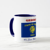 Mug Drapeau de l'Oregon (Devant gauche)