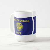 Mug Drapeau de l'Oregon (Devant gauche)