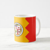 Mug Drapeau de Los Angeles (Devant droit)