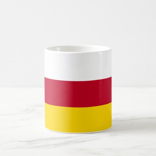 Mug Drapeau de l'Ossétie du Nord (Centre)