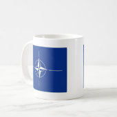 Mug Drapeau de l'OTAN (Devant gauche)