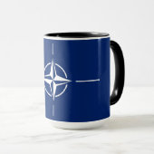 Mug Drapeau de l'OTAN (Devant droit)