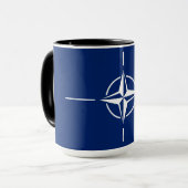 Mug Drapeau de l'OTAN (Devant gauche)