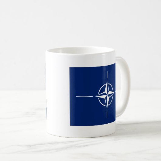 Mug Drapeau de l'OTAN (Devant droit)