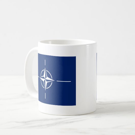 Mug Drapeau de l'OTAN (Devant gauche)