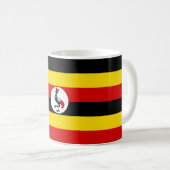 Mug Drapeau de l'Ouganda (Devant droit)