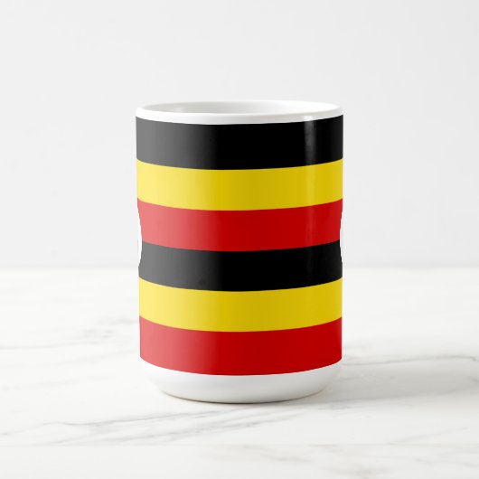 Mug Drapeau de l'Ouganda (Centre)