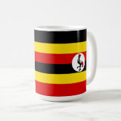 Mug Drapeau de l'Ouganda (Devant droit)
