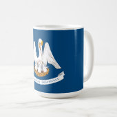 Mug Drapeau de Louisiane (Devant droit)