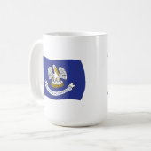 Mug Drapeau de Louisiane (Devant gauche)