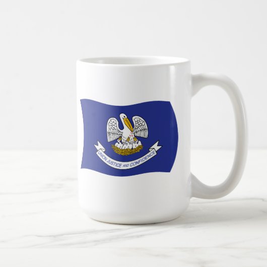 Mug Drapeau de Louisiane (Droite)