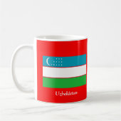 Mug Drapeau de l'Ouzbékistan (Gauche)