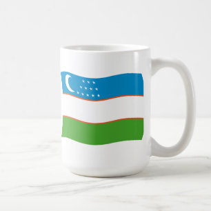 Mug Drapeau de l'Ouzbékistan