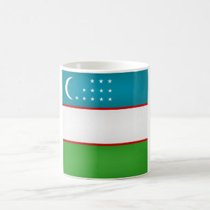 Mug Drapeau de l'Ouzbékistan cool