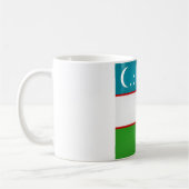Mug Drapeau de l'Ouzbékistan cool (Gauche)
