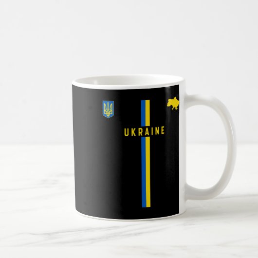 Mug Drapeau de l'Ukraine (Droite)