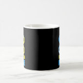 Mug Drapeau de l'Ukraine, anti-Poutine, disons non à l (Centre)