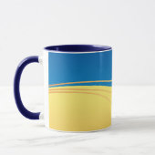 Mug Drapeau de l'Ukraine, symbolique, (Gauche)