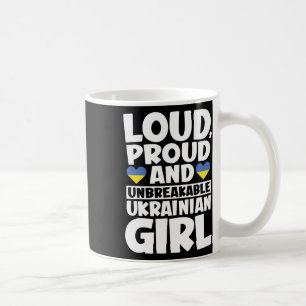 Mug Drapeau de l'Ukraine Ukrainiens fiers Hommes et Fe