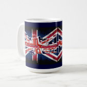Mug Drapeau de l'Union britannique Union Jack Patrioti (Devant gauche)