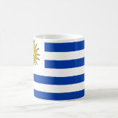 Mug drapeau de l'Uruguay (Centre)