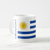 MUG DRAPEAU DE L'URUGUAY (Devant gauche)