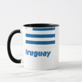 Mug Drapeau de l'Uruguay avec le nom (Gauche)