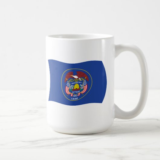 Mug Drapeau de l'Utah (Droite)