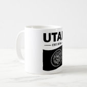 Mug Drapeau de l'Utah États-Unis (Devant gauche)