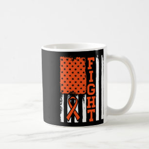 Mug Drapeau de lutte contre la leucémie, cancer du san