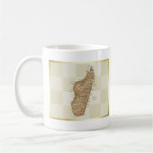 Mug Drapeau de Madagascar + Musique de carte (Gauche)