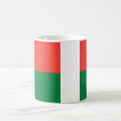 Mug Drapeau de Madagascar - Musique en céramique (Centre)