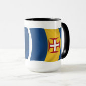 Mug Drapeau de Madère (Devant droit)