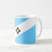 Mug Drapeau de Madison (Wisconsin) (Devant droit)