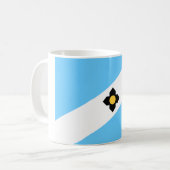Mug Drapeau de Madison (Wisconsin) (Devant gauche)