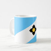 Mug Drapeau de Madison, Wisconsin (Devant gauche)