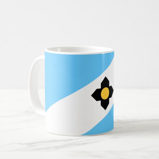 Mug Drapeau de Madison, Wisconsin (Devant gauche)