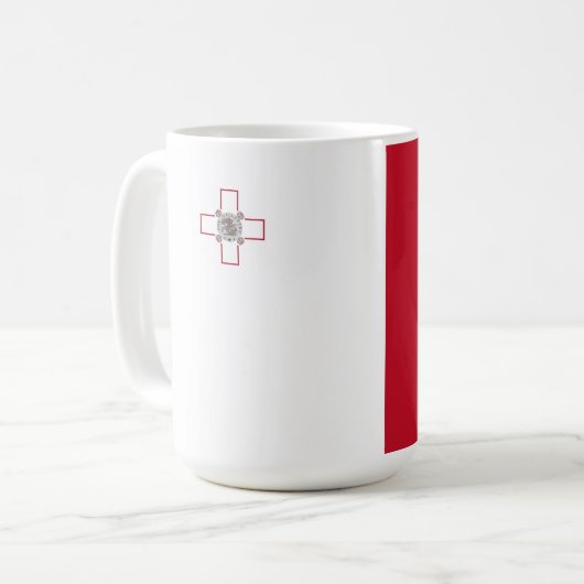 Mug Drapeau de Malte (Devant gauche)