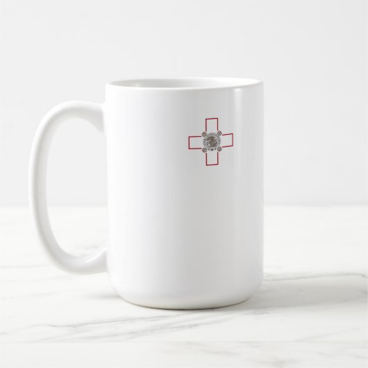 Mug Drapeau de Malte (Gauche)