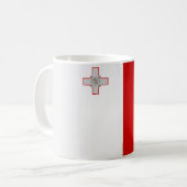 Mug Drapeau de Malte cool (Devant gauche)