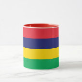 Mug Drapeau de Maurice (Centre)