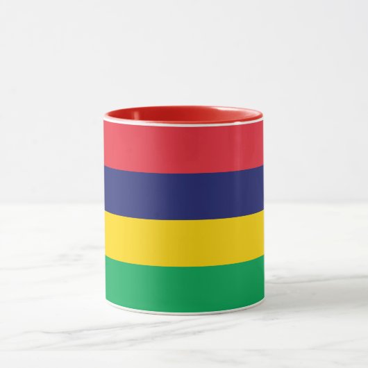 Mug Drapeau de Maurice (Centre)