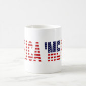 Mug 'Drapeau de MERICA USA (Centre)