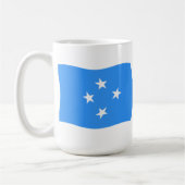 Mug Drapeau de Micronésie (Gauche)